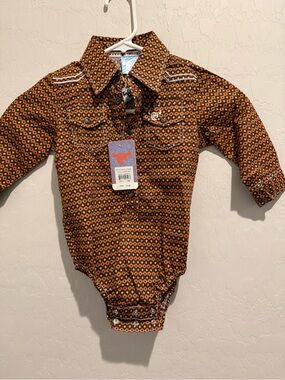 Cowboy Hardware Western Romper Onsie NWT 24 months